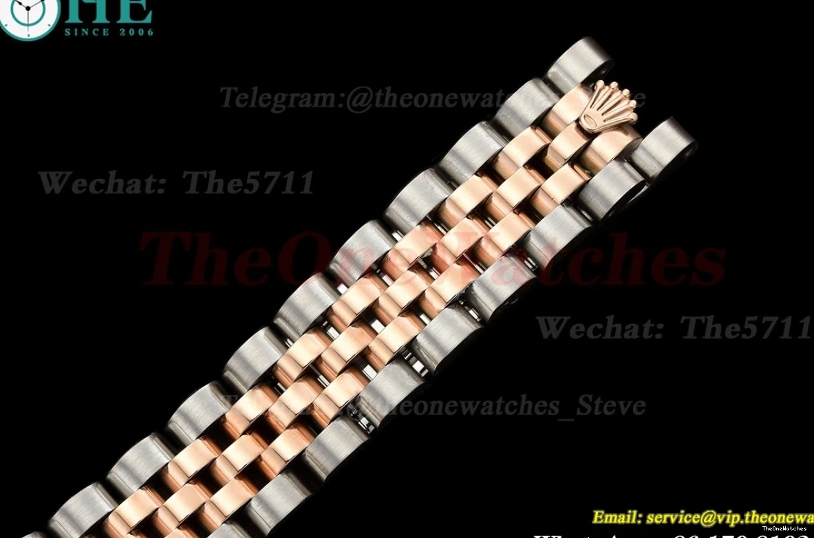 Silver SS GDF Dia RG Datejust MY8215 28mm 0130